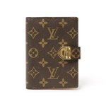 【美品 現品限り】 LOUIS VUITTON ［ルイヴィトン］ モノグラム アジェンダ　コアラ　PM　手帳カバー　ピンク　R21013 【中古A】