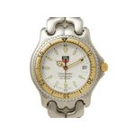 【美品 現品限り】 TAG HEUER ［タグ・ホイヤー］ セルシリーズ　S87.806　メンズ　時計　自動巻き　コンビ 【中古A】