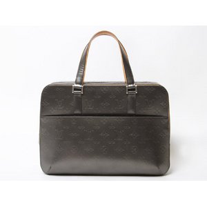 【美品 現品限り】 LOUIS VUITTON ［ルイヴィトン］ モノグラムマット 書類カバン　マルデン　黒　M55132 【中古A】