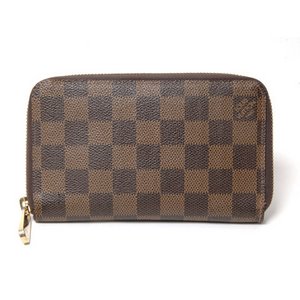 【美品 現品限り】 LOUIS VUITTON ［ルイヴィトン］ ダミエ ジッピーコンパクト　N60028 【中古A】