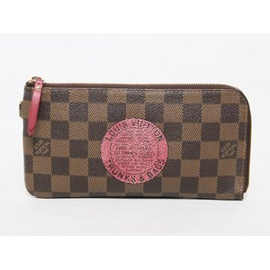 【美品 現品限り】 LOUIS VUITTON ［ルイヴィトン］ ダミエ T&B　L字ファスナー長財布　コンプリス　N61740　チェーンなし 【中古B】