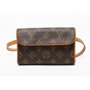 【美品 現品限り】 LOUIS VUITTON ［ルイヴィトン］ モノグラム ポシェットフロランティーヌ　ベルト付き(S)　M51855 【中古B】