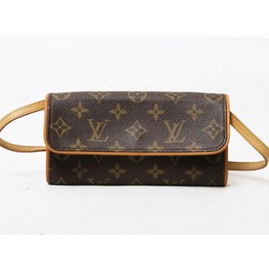 【美品 現品限り】 LOUIS VUITTON ［ルイヴィトン］ モノグラム ポシェットツインPM　M51854 【中古AB】