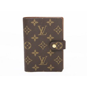 【美品 現品限り】 LOUIS VUITTON ［ルイヴィトン］ モノグラム アジェンダPM 手帳カバー　R20005　イニシャル入り　 【新品同様】