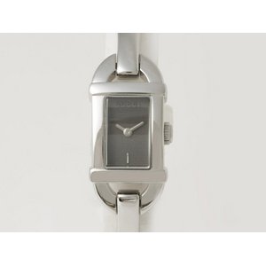 【現品限り 美品】 GUCCI ［グッチ］  レディースウォッチ　グレー文字盤　6800L　クォーツ 【中古SA】