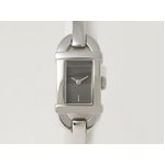 【現品限り 美品】 GUCCI ［グッチ］  レディースウォッチ　グレー文字盤　6800L　クォーツ 【中古SA】