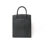 【美品 現品限り】 HERMES ［エルメス］ ホワイトバスアップ　シェーブル　黒 【中古SA】