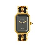 【美品 現品限り】 CHANEL ［シャネル］ プルミエール　L　GP　クォーツ　レディース　時計 【中古A】