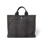 【美品 現品限り】 HERMES ［エルメス］ エールライントートPM　グレー 【中古AB】