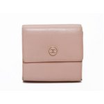 【美品 現品限り】 CHANEL ［シャネル］ ココボタン　Wホック両開き財布　ピンク　A20902 【中古B】
