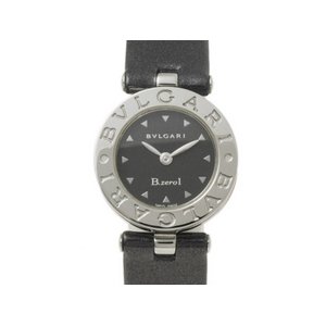 【美品 現品限り】 BVLGARI ［ブルガリ］ Bzero1ウォッチ　黒　ブラック　BZ22S　クオーツ　レディース 【中古SA】