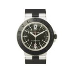 【現品限り 美品】 BVLGARI ［ブルガリ］ アルミニウム　AL38TA　カーボン　自動巻き 【中古AB】
