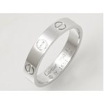 【現品限り】Cartier（カルティエ） ミニラブリング　WG　#51 【中古SA】