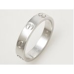 【現品限り】Cartier（カルティエ） ミニラブリング　WG　#51 【中古SA】