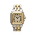 【美品 現品限り】 Cartier ［カルティエ］ パンテールSM　2ロウ　SS　YG　クォーツ　レディース 【中古AB】