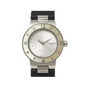 【現品限り】MAUBOUSSIN（モーブッサン） アムールジュールスレーヴ　9112100　レディース　クオーツ 【中古SA】