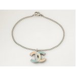 【美品 現品限り】 CHANEL ［シャネル］ ブレスレット　ココ　マルチカラー 【中古A】