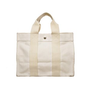 【美品 現品限り】 HERMES ［エルメス］ コキラージュPM　トートバッグ　白　ホワイト  【中古SA】