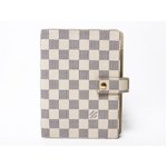 【美品 現品限り】 LOUIS VUITTON ［ルイヴィトン］ ダミエアズール アジェンダMM　イニシャル入り　R20707 【中古A】
