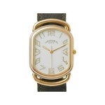 【美品 現品限り】 HERMES ［エルメス］ ラリー　コンビ　GP/SS　メンズ　クオーツ 【中古AB】