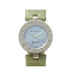 【美品 現品限り】 BVLGARI ［ブルガリ］ Bzero1ウォッチ　グリーン　BZ22S　クオーツ　レディース 【中古AB】