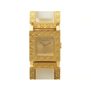 【美品】DIOR［ディオール］ ラパリジェンヌ　D60-159　ゴールド　レディース　クオーツ 【中古AB】