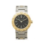【美品 現品限り】 BVLGARI ［ブルガリ］ ブルガリブルガリ　BB23SG　コンビ　レディース　クォーツ　ロゴ有り 【中古SA】