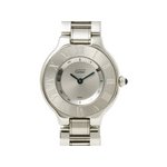 【美品 現品限り】 Cartier ［カルティエ］ マスト21　SS　レディース　クオーツ 【中古SA】