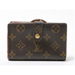【美品 現品限り】 LOUIS VUITTON ［ルイヴィトン］ モノグラム がま口財布　M61663 【中古B】