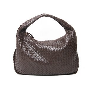【美品 現品限り】 BOTTEGA VENETA ［ボッテガヴェネタ］ イントレチャート　ワンショルダー　ブラウン　115653 【中古A】