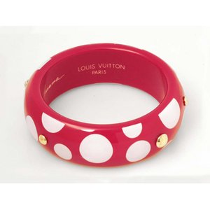 【美品 現品限り】Louis Vuitton ［ルイヴィトン］ ブラスレ　ドット　インフィニティGM　ルージュ　M66886  【未使用】
