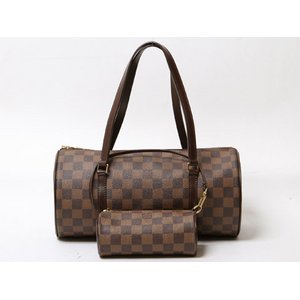 【現品限り】LOUIS VUITTON（ルイヴィトン） ダミエ パピヨンGM　ポーチ付き　N51303 【中古A】