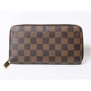 【美品 現品限り】 LOUIS VUITTON ［ルイヴィトン］ ダミエ ジッピーウォレット　N60015　ラウンドファスナー長財布 【中古AB】