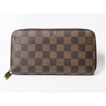 【美品 現品限り】 LOUIS VUITTON ［ルイヴィトン］ ダミエ ジッピーウォレット　N60015　ラウンドファスナー長財布 【中古AB】