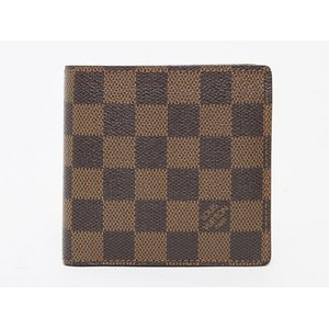 【美品 現品限り】 LOUIS VUITTON ［ルイヴィトン］ ダミエ 2つ折財布　ポルトフォイユ　マルコ　N61675 【中古AB】