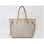 【美品 現品限り】 LOUIS VUITTON ［ルイヴィトン］ ダミエアズール ネヴァーフルMM　N51107 【中古AB】