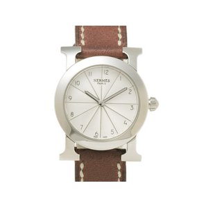 【美品 現品限り】 HERMES ［エルメス］ ロンド　HR1.210　革　レディース　クオーツ 【中古A】