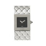 【美品 現品限り】 CHANEL ［シャネル］ マトラッセ　SS　レディース　クオーツ　時計 【中古SA】