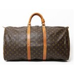 【美品 現品限り】 LOUIS VUITTON ［ルイヴィトン］ モノグラム キーポル55　ストなしタイプ　M41424 【中古B】