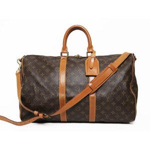【美品 現品限り】 LOUIS VUITTON ［ルイヴィトン］ モノグラム キーポル45　スト付きタイプ　M41418 【中古BC】