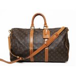 【美品 現品限り】 LOUIS VUITTON ［ルイヴィトン］ モノグラム キーポル45　スト付きタイプ　M41418 【中古BC】