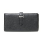 【美品 現品限り】HERMES（エルメス） ベアンスフレ　シェーブル　黒　ブラック　シルバー金具 【中古A】