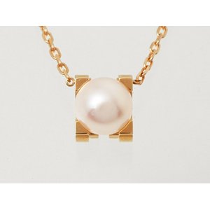 【現品限り】Cartier（カルティエ） Cドゥ　カルティエ　ネックレス　K18PG/パール 【中古A】