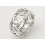 【現品限り】Cartier（カルティエ） アントルラセ　リング　K18WG #49 【中古SA】