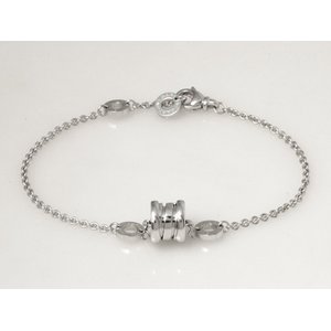 【美品 現品限り】 BVLGARI ［ブルガリ］ Bzero1ブレスレット　K18WG 【中古A】