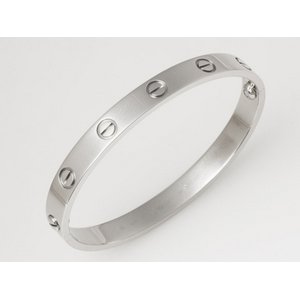 【現品限り】Cartier（カルティエ） ラブブレス　WG　#16 【中古SA】