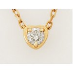 【現品限り】Cartier（カルティエ） ディアマンレジェンドゥ　ネックレス　K18PG/1Pダイヤ　B7059400 【中古SA】