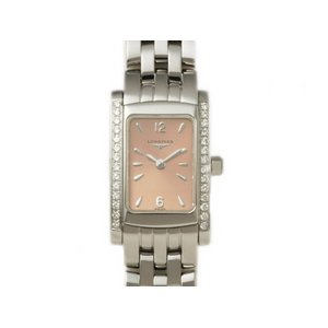 【美品 現品限り】 LONGINES ［ロンジン］ ドルチェヴィータ　サイドダイヤ　L5.158.0　SS　クオーツ　レディース 【中古SA】