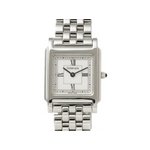 【美品 現品限り】 TIFFANY ［ティファニー］ クラシック　スクエア　レディース　クオーツ 【中古SA】