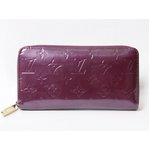 【美品 現品限り】 LOUIS VUITTON ［ルイヴィトン］ ヴェルニ ジッピーウォレット　ヴィオレット　M93575 【中古AB】